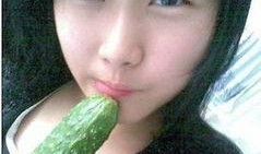 美女吃土瓜,一场甜蜜的味蕾之旅