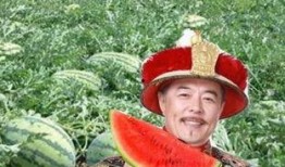乾隆吃瓜解渴,吃瓜解渴趣谈