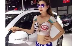 开封车模特吃瓜,一场意外的网络狂欢